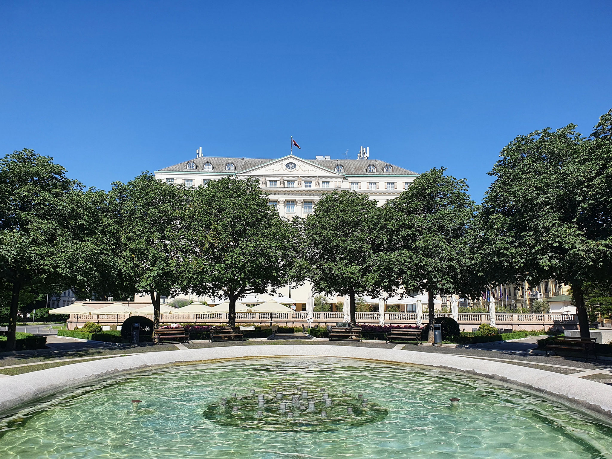 Esplanade Fountain, Zagreb